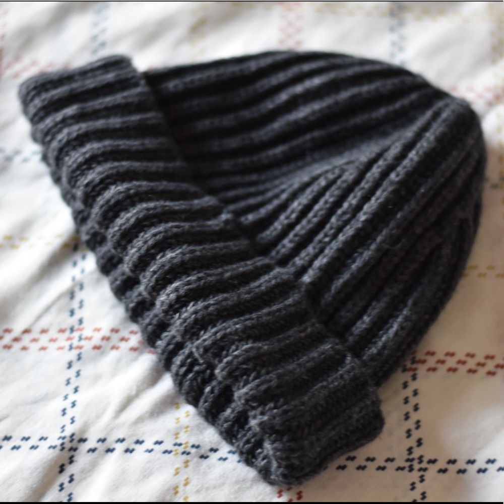 NWOT Jcrew gray wool beanie
